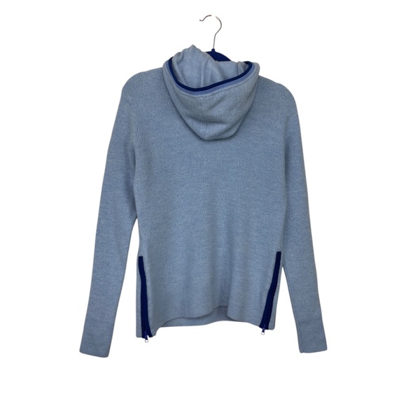 G/FORE Light Blue Hoodie Sweatshirt - Picture 3 of 6